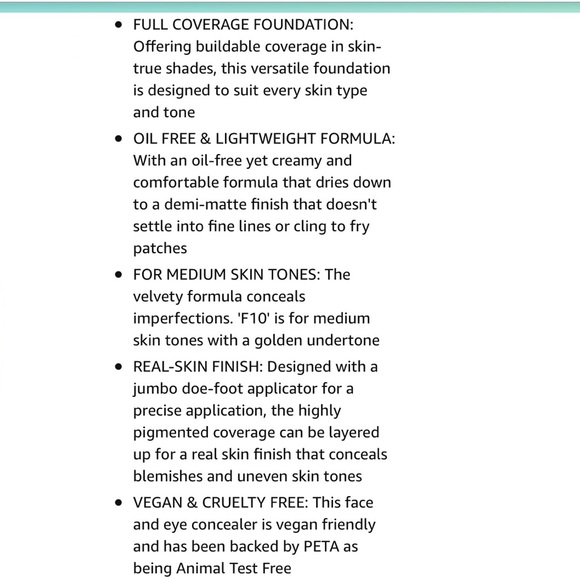 Makeup Revolution Conceal and Hydrate Radiance Foundation F10 - Picture 9 of 9